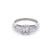 Mid Century GIA 1.09 Carats Cushion Cut Diamond Platinum Ring