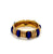 Vintage Tiffany & Co Enamel 18k Yellow Gold Ring
