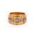 Vintage Cartier Diamond 18k Yellow Gold Maillon Panthere Ring