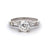 Art Deco GIA 1.47 Carats Old European Cut Diamond Platinum Ring