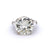 Mid Century GIA 10.27 Carats Round Brilliant Cut Diamond Platinum Ring