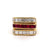Vintage Ruby Diamond 18k Yellow Gold Ring