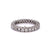 Round Brilliant Cut Diamond Platinum Eternity Band
