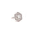 Art Deco Inspired 1.04 Carat Brilliant Cut Diamond Platinum Pave Cluster Ring