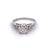 Art Deco GIA 1.79 Old Mine Cut Diamond Platinum Ring