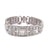 Art Deco Diamond Platinum Link Bracelet