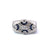 Art Deco Diamond Sapphire Ring