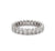 2.47 Carats Total Weight 14k White Gold Eternity Band