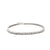 Art Deco Inspired 2.42 Carat Diamond Platinum Tennis Bracelet