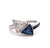 Art Deco Inspired Diamond Sapphire Platinum Arrow Ring