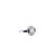 Art Deco Inspired 0.92 Carat Diamond Sapphire Platinum Target Ring