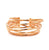 Vintage 14 Karat Rose Gold Cuff