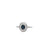 Art Deco Inspired Sapphire Diamond Platinum Ring