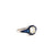 Art Deco Inspired 0.98 Carat Old Mine Cut Diamond Sapphire Platinum Ring