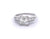 Art Deco GIA 2.12 Asscher Cut Diamond Platinum Ring