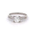 Art Deco GIA 0.81 Carat Old Mine Cut Diamond Platinum Ring