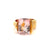 Contemporary Morganite 18 Karat Yellow Gold Ring
