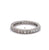 Art Deco Inspired Diamond Platinum Eternity Band