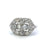 Art Deco Old Cut Diamond Platinum Dinner Ring