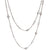 4.89 Carats Old European Cut Diamonds By The Yard Platinum Necklace