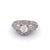 Art Deco Old European Cut Diamond Platinum Ring