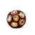 ARA Gemstone 24 Karat Yellow Gold Wooden Cocktail Ring
