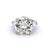 Mid Century GIA 10.27 Carats Round Brilliant Cut Diamond Platinum Ring