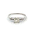 Art Deco GIA 1.01 Carats Asscher Cut Diamond Platinum Ring