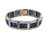 Art Deco French AGL Sapphire Diamond Platinum Bracelet