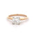 GIA 1.16 Carats Round Brilliant Cut Diamond 14 Karat Yellow Gold Solitaire Ring