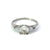 Art Deco Old European Cut Diamond Platinum Ring