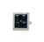 Art Deco Inspired Sapphire Diamond Platinum Square Cocktail Ring