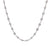 Vintage Diamond Platinum Diamonds By The Yard Chain Necklace