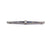 Art Deco French Diamond Sapphire Platinum Bar Brooch