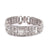 Art Deco Diamond Platinum Link Bracelet