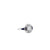 Art Deco Inspired 0.92 Carat Diamond Sapphire Platinum Target Ring