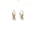 Antique Inspired 1.13 Carat Old Mine Cut Diamond Platinum Drop Earrings