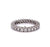Round Brilliant Cut Diamond Platinum Eternity Band