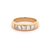 Carré Cut Diamond 18 Karat Yellow Gold Channel Set Band Ring
