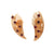 Mid Century Van Cleef & Arpels Garnet 18 Karat Yellow Gold Ear Clip Earrings