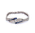 Art Deco Diamond Sapphire Platinum Bracelet
