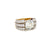 Retro GIA 2.69 Carat Old European Cut Diamond 18 Karat Gold Ring