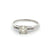 Art Deco GIA 1.01 Carats Asscher Cut Diamond Platinum Ring