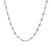 Vintage Diamond Platinum Diamonds By The Yard Chain Necklace