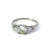 Art Deco Old European Cut Diamond Platinum Ring