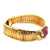Retro French Ruby 18 Karat Gold Bracelet
