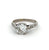 Art Deco GIA 1.55 Carats Old European Cut Diamond Platinum Ring