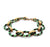 Vintage Enamel 14k Yellow Gold Link Bracelet