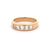 Carré Cut Diamond 18 Karat Yellow Gold Channel Set Band Ring