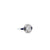 Art Deco Inspired 0.92 Carat Diamond Sapphire Platinum Target Ring